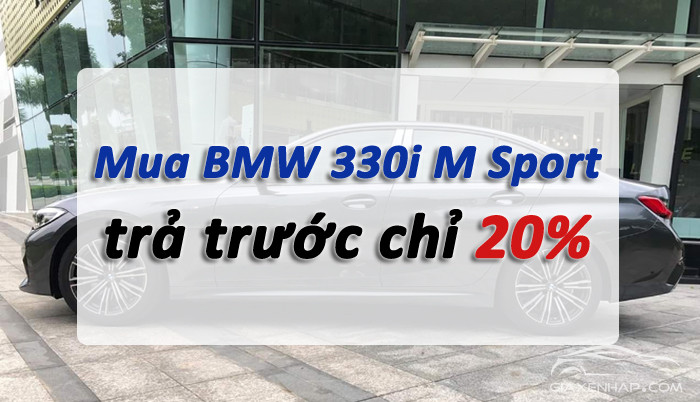 Tư vấn mua BMW 3 Series 2020 trả góp