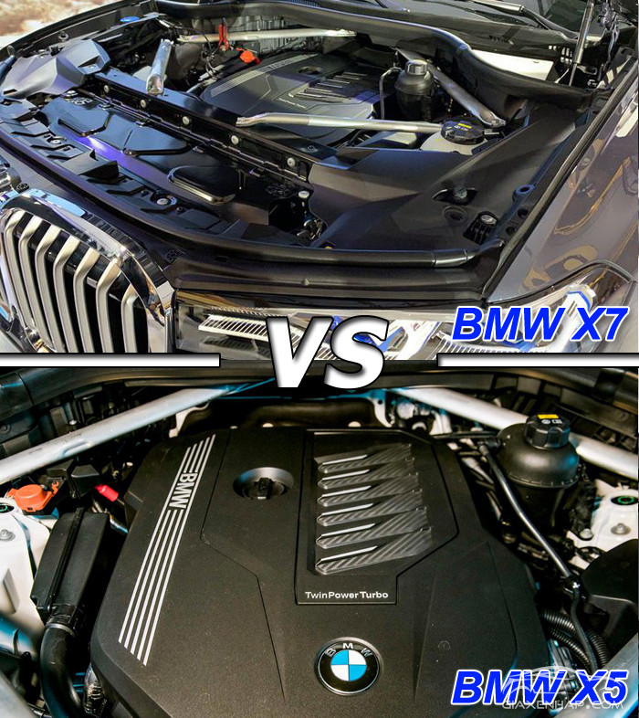 BMW X7 2020 vs BMW X5