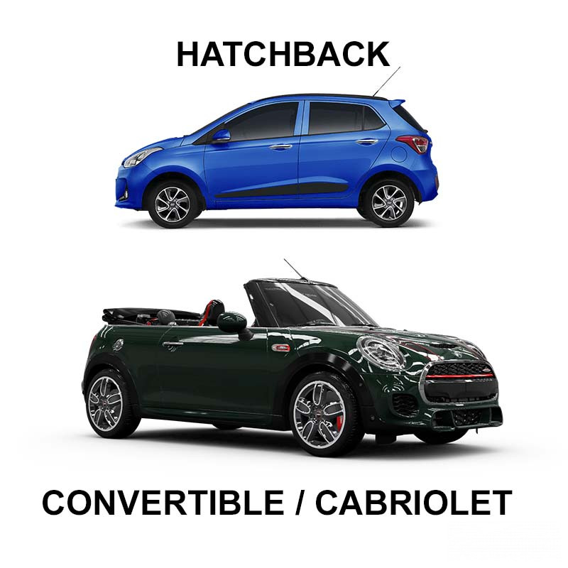 Hatchback và Convertible