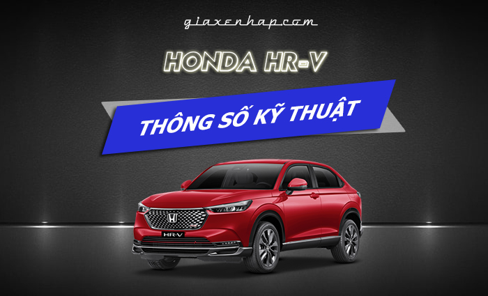 Thông số kỹ thuật Honda HR-V