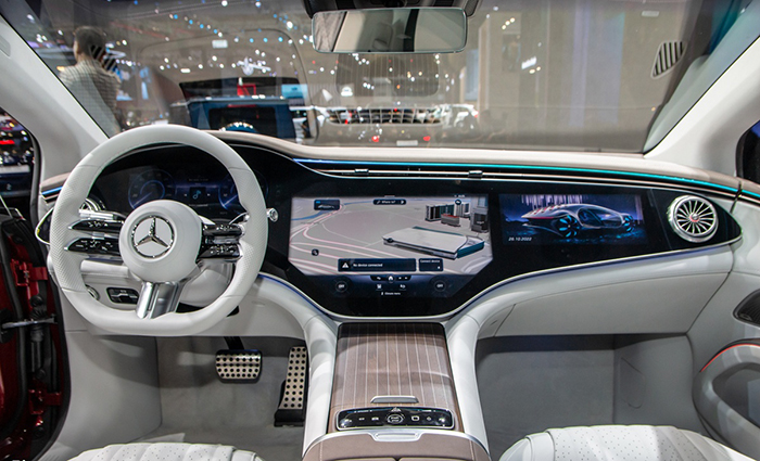 Nội thất Mercedes-EQS