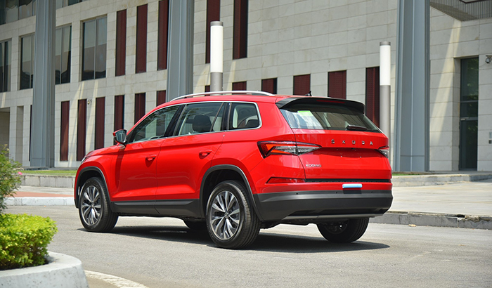 Góc sau Skoda Kodiaq