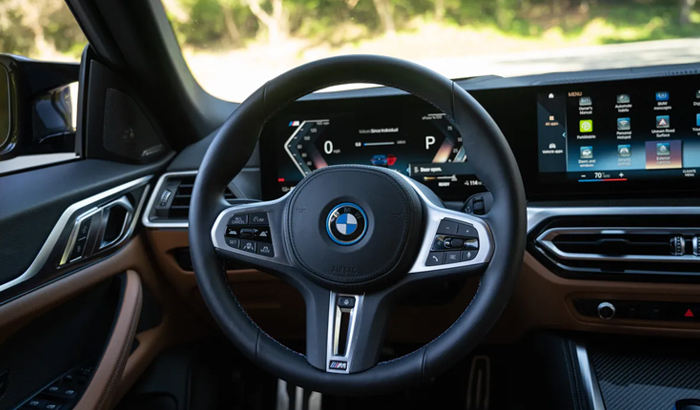 Vô lăng xe bmw i4