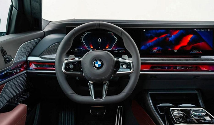 nội thất xe bmw 735i m sport