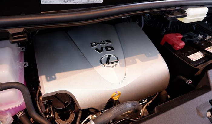 Động cơ V6 mạnh mẽ